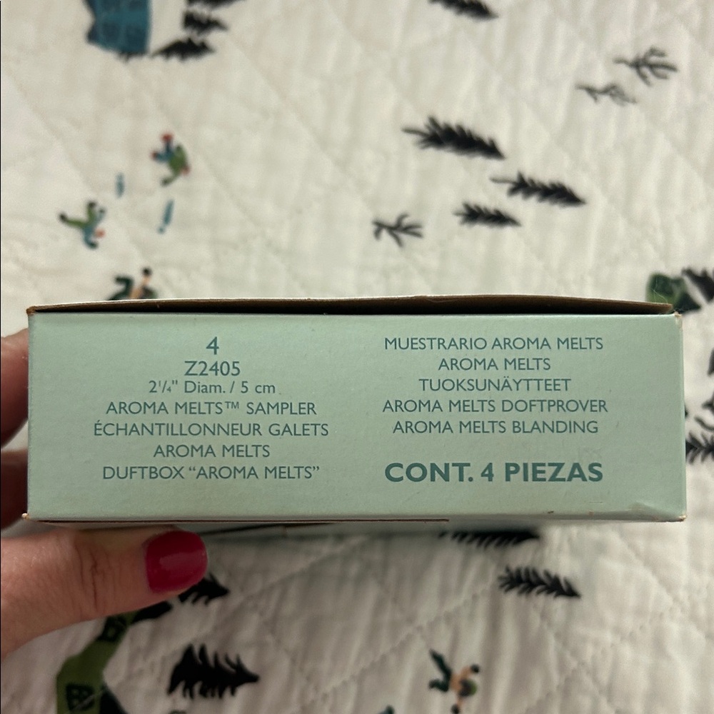 PartyLite Aqua Green Aroma Melts Sampler